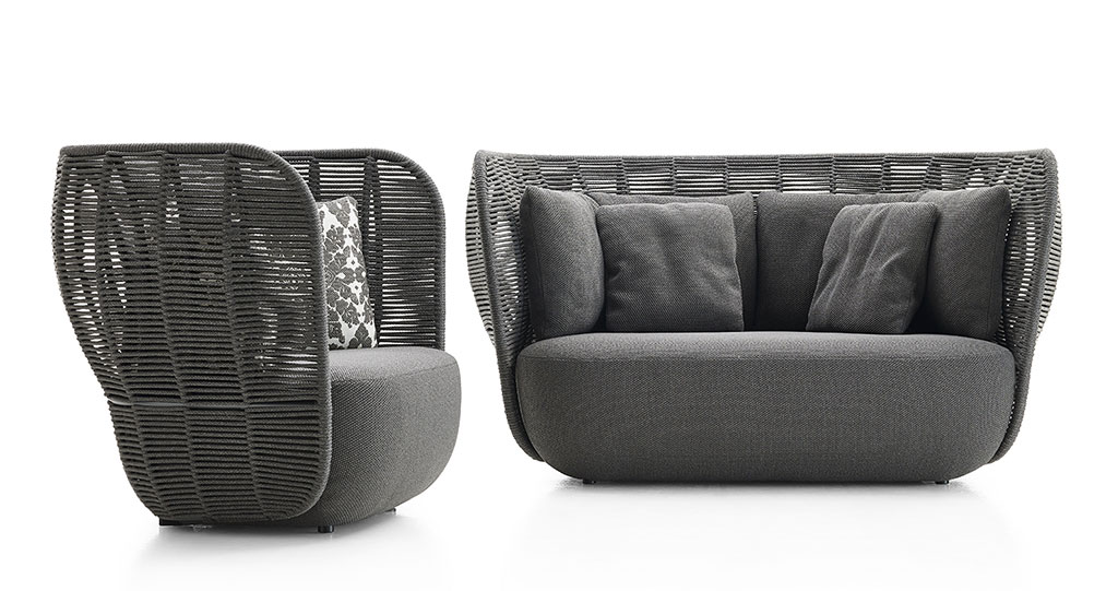 B&B Italia Outdoor Sofa Bay B&B Italia Outdoor Sofa Bay