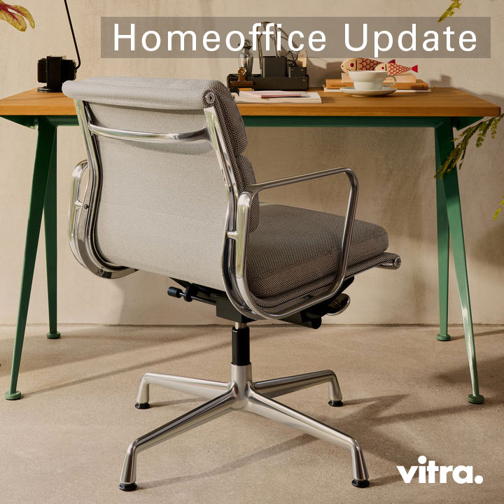Aluminium & Soft Pad Group von Vitra - Homeoffice Update