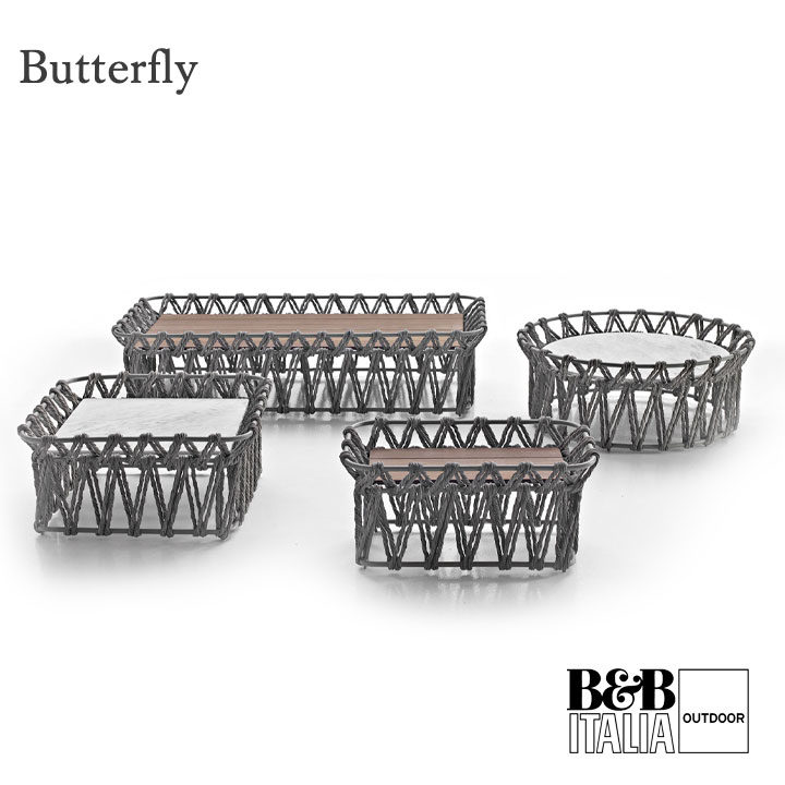 B&B Italia Outdoor kleiner Tisch Butterfly