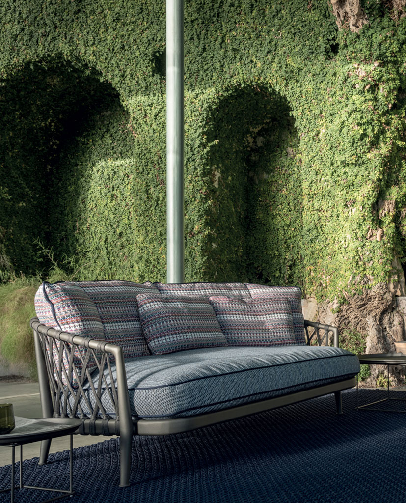 B&B Italia Outdoor Sofa Erica Drifte Wohnform