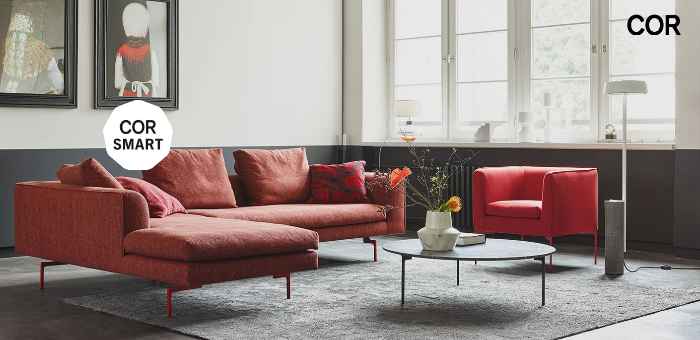 COR Smart Schnell-Lieferservice Sofa Mell Lounge