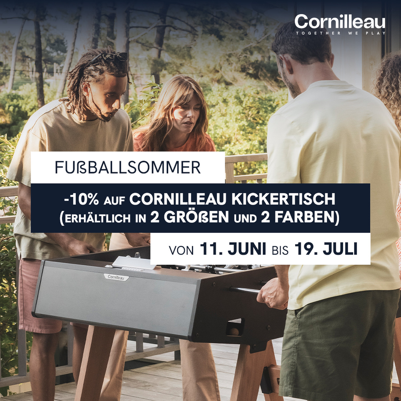 Cornilleau Kickertische In- & Outdoor Origin Cornilleau Kickertische In- & Outdoor Origin
