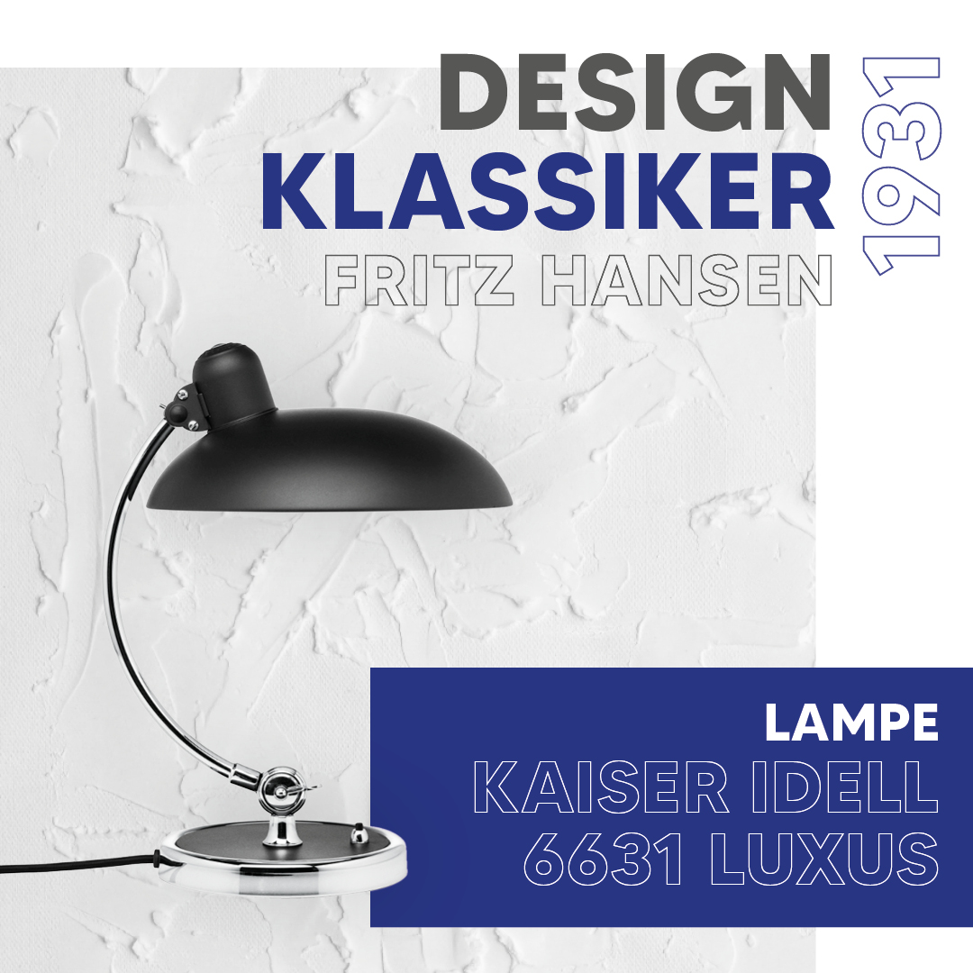 Fritz Hansen Kaiser idell 6631 Luxus