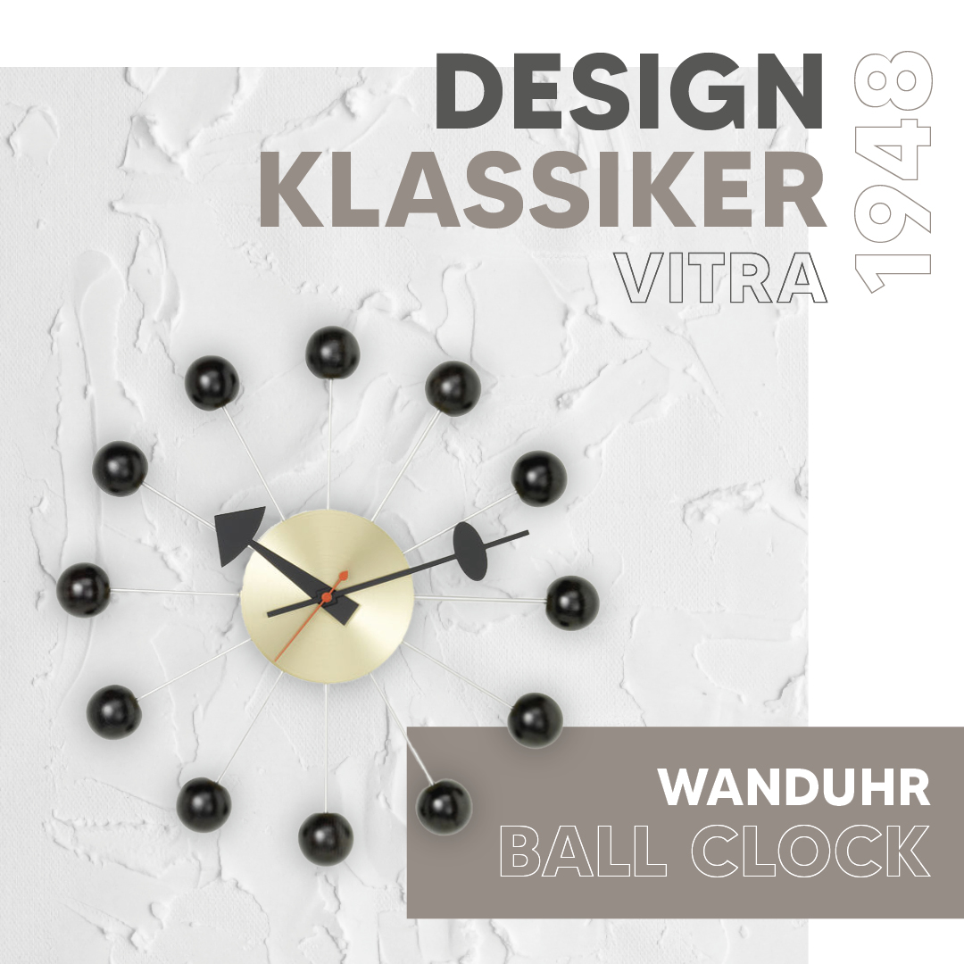 Vitra Wanduhr Ball Clock