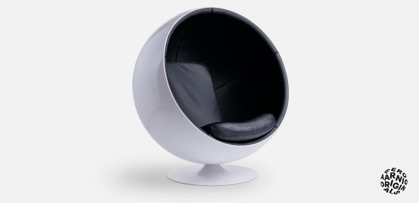 Eero Aarnio Originals Leder Ball Chair