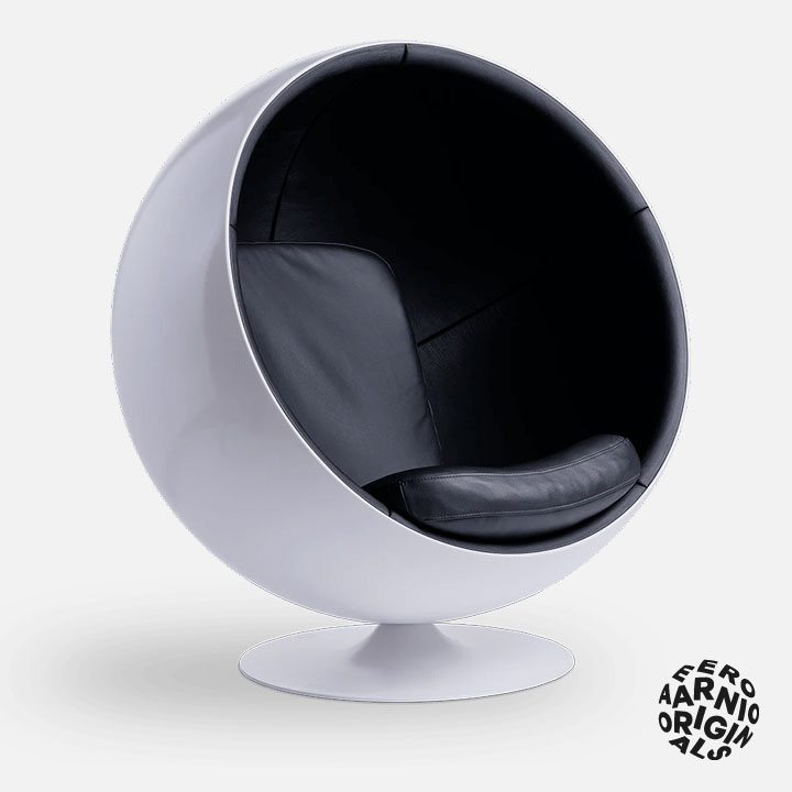 Eero Aarnio Originals Leder Ball Chair