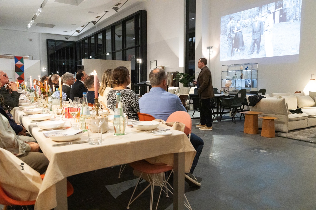 Exklusiver Vitra Abend mit Dinner «Celebrating Charles & Ray Eames » Rückblick