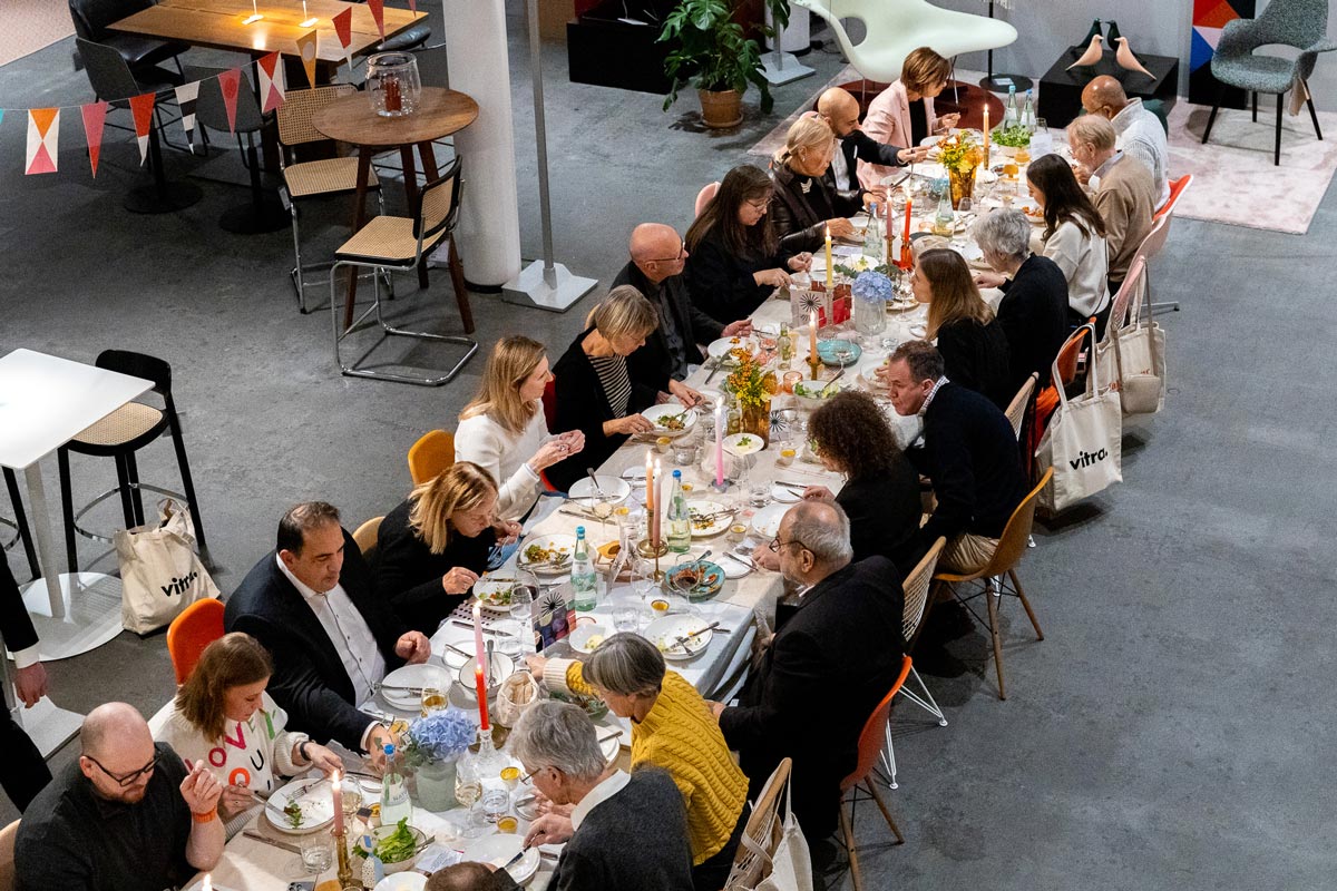 Exklusiver Vitra Abend mit Dinner «Celebrating Charles & Ray Eames » Rückblick