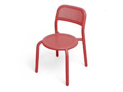 Fatboy Toní Chair with armrest Industrial Red