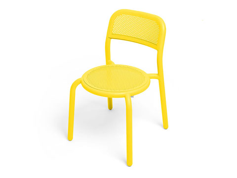 Fatboy Toní Chair with armrest Lemon