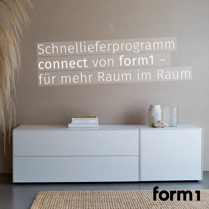 connect von form1 – für mehr Raum im Raum