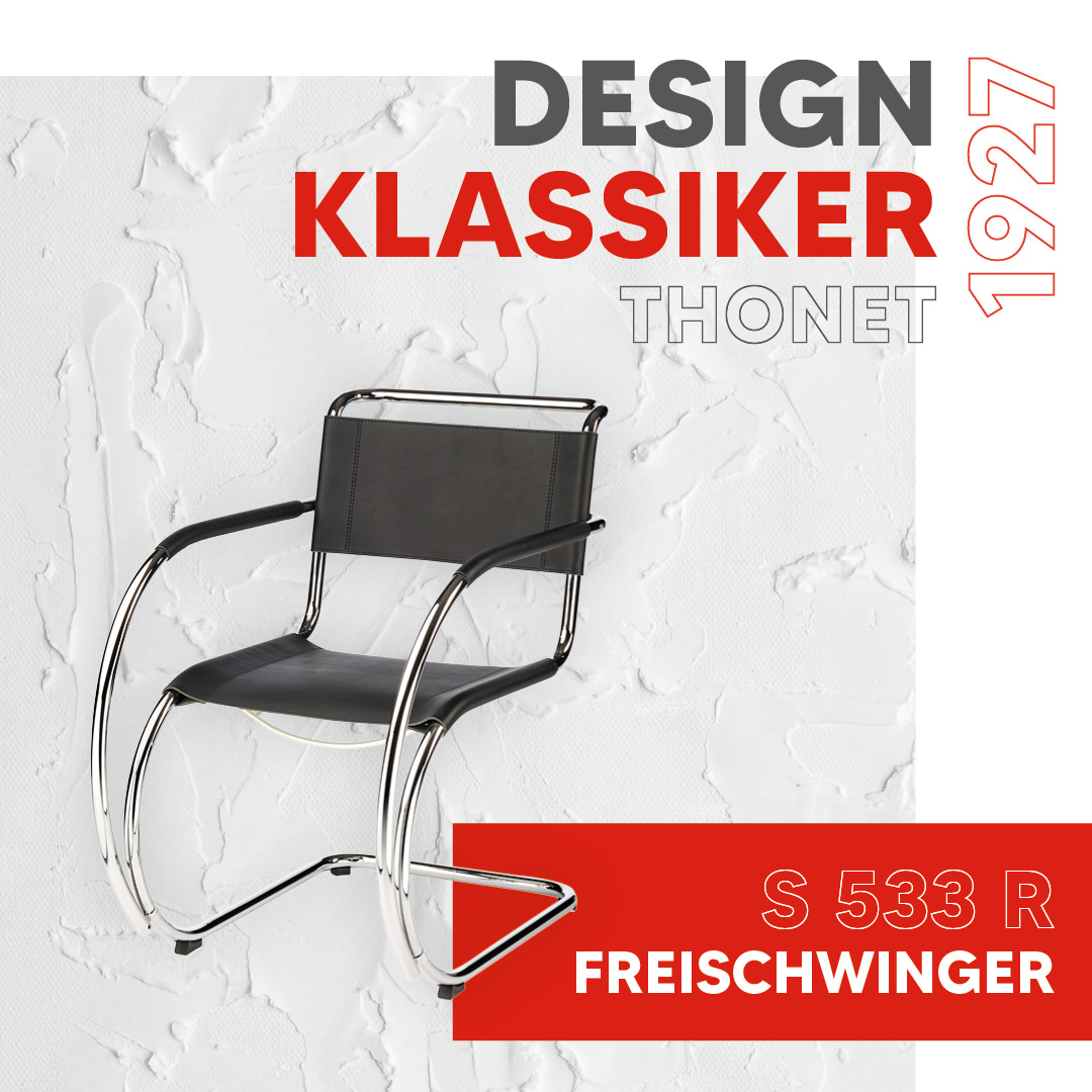 Design Klassiker –  Thonet S 533 R Freischwinger