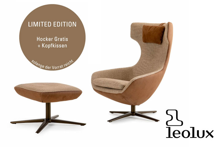 Leolux Caruzzo Sessel Limited Edition Aktion