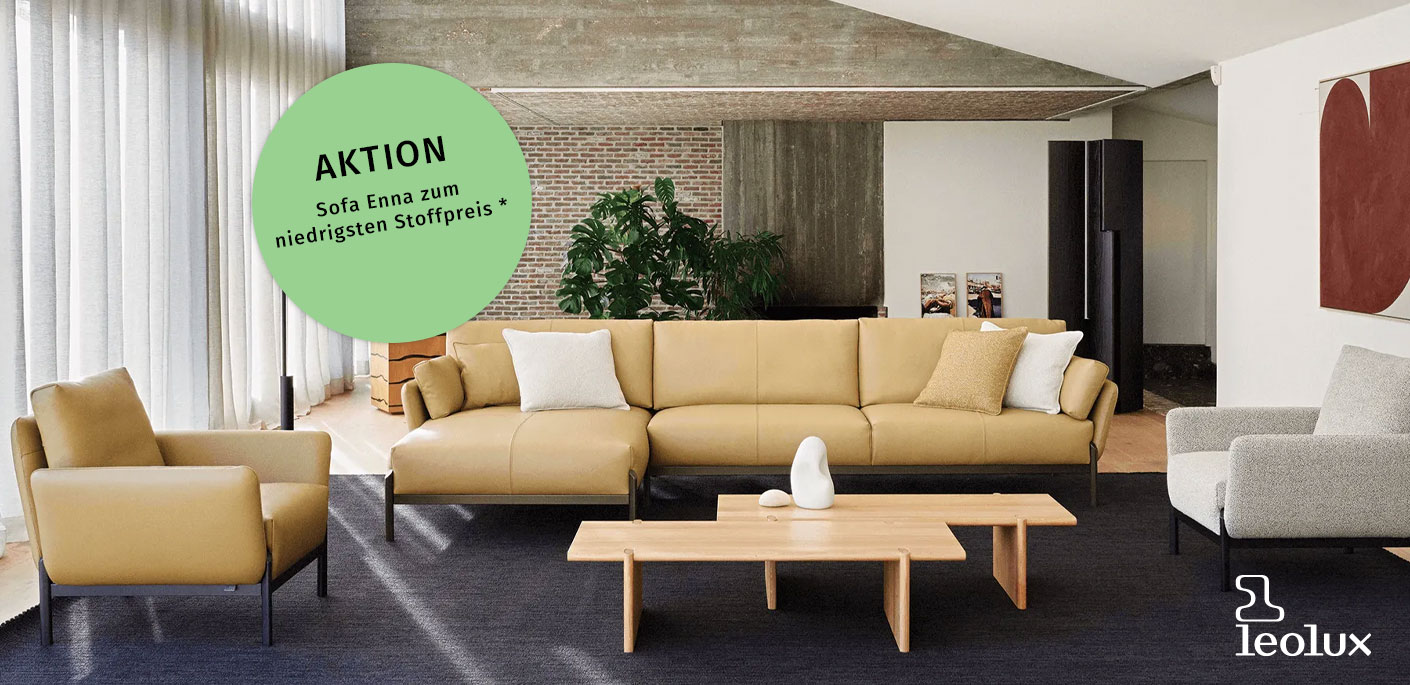 Leolux Sofa Enna Aktion