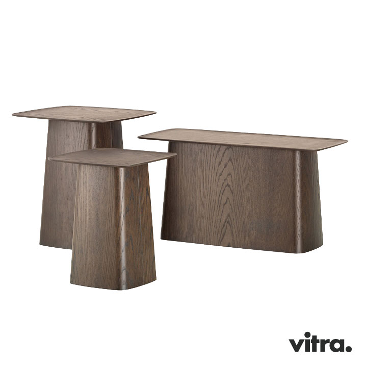 Vitra Wooden Side Tables Ronan & Erwan Bouroullec