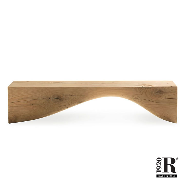 Riva 1920 Bank Curve Bench