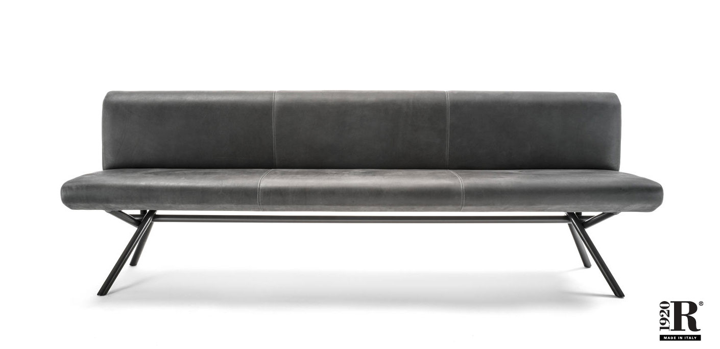 Riva 1920 Bank Iron Bench