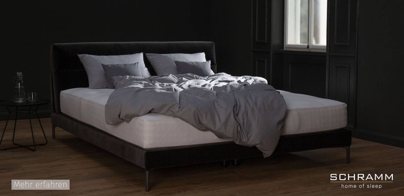 SCHRAMM Betten – ganzheitlicher Schlafkomfort
