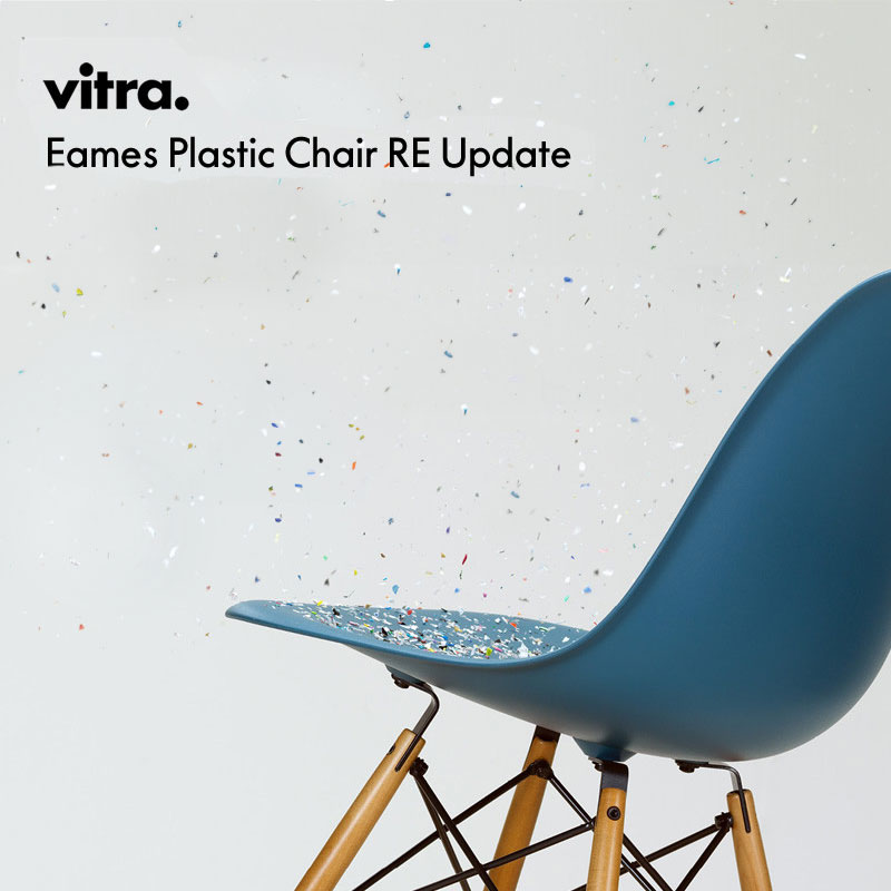  Eames Plastic Chair RE Jetzt aus recyceltem Post-Consumer-Kunststoff
