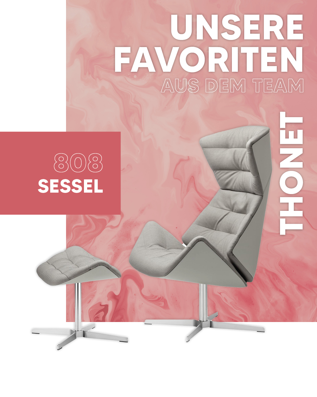 Möbel-Favoriten des Drifte Teams – Thonet Lounge Sessel 808