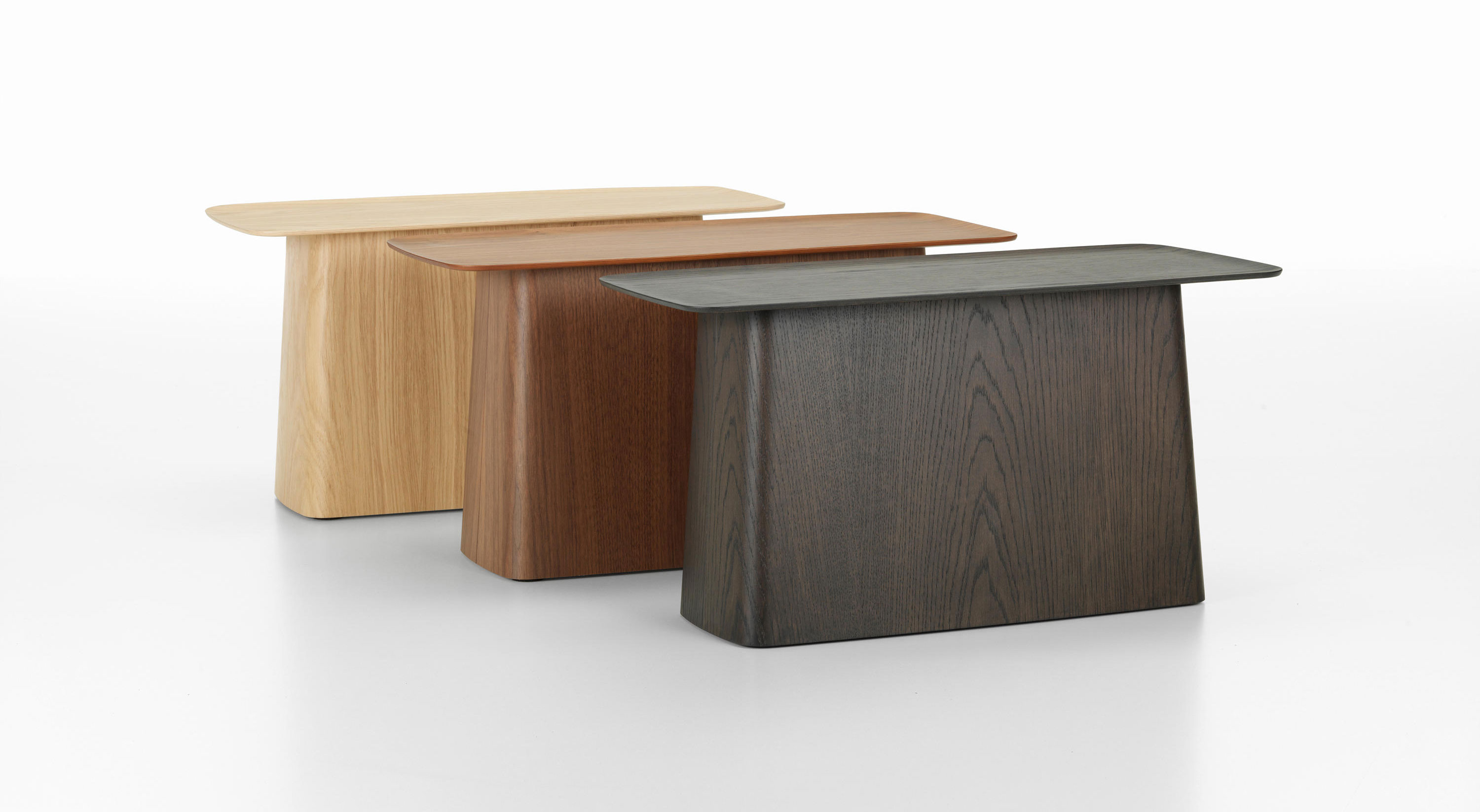Vitra Wooden Side Tables Ronan & Erwan Bouroullec